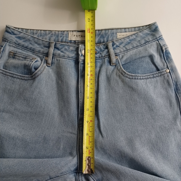 Pacsun Mom Jeans Juniors Plus Size 27 Medium Wash Denim -High Rise - Picture 15 of 16